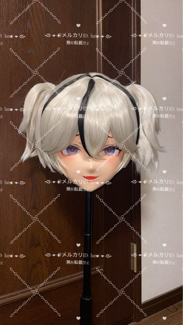 在庫あり】全頭面 鳴潮 ツバキ 着ぐるみ マスク コスプレkigurumi