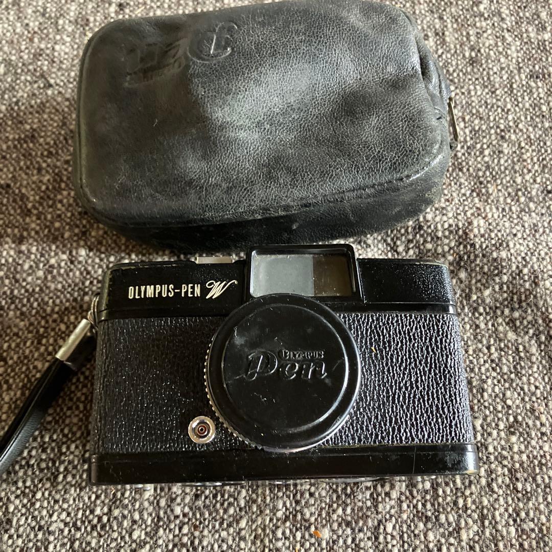 オリンパス PEN W / OLYMPUS ペン W カメラ　動作未確認品 黒いオリンパスペンを購入しました。Pen Wです。 - YouTube
