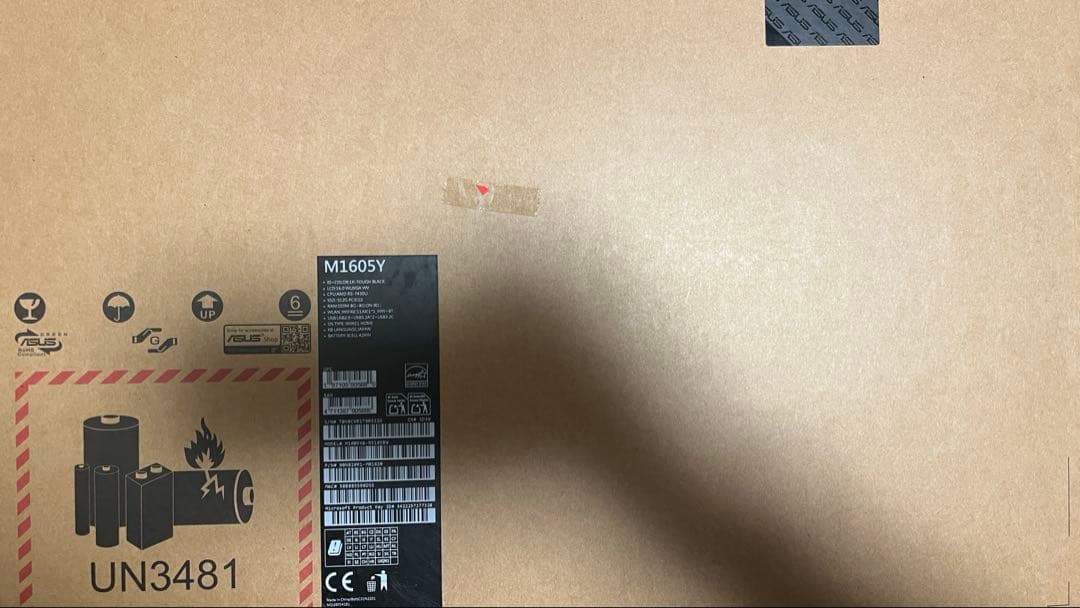 超美品・通電19回】ASUS M1605Y Ryzen5 7430U