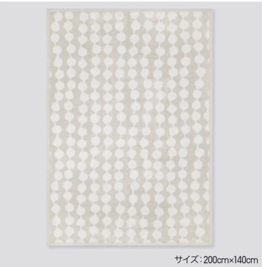 ユニクロUNIQLO フィンレイソン ヒートテック毛布 サミ・ヴッリ