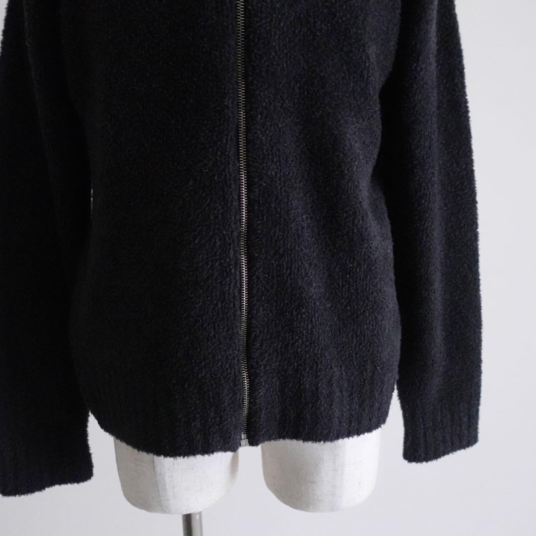 極美品】Paul Smith ウールナイロンパイル ドライバーズニット グレー