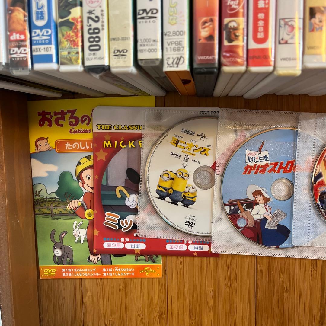 ディズニーなど子供向け DVD Blu-ray まとめ売り 約85枚 未検品 - メルカリ