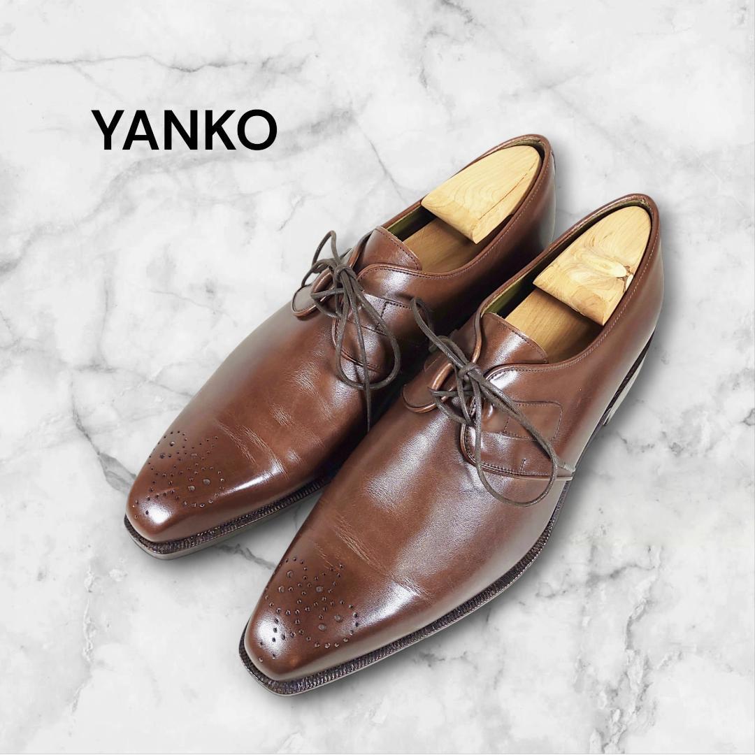 希少レーベル|ヤンコ|プレーントゥ|シューツリー付き|6|茶|i1763 CHEANEY 125LASTシューツリー (MEN) 全1色 | BRITISH MADE