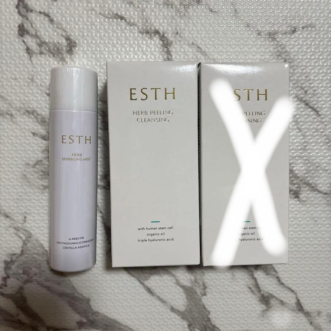 【値下げしました‼️】ESTH HERB PEELING CLEANSINGセット Amazon.co.jp: ESTH Herbal Peeling Cleansing, 4.2 oz (120 g