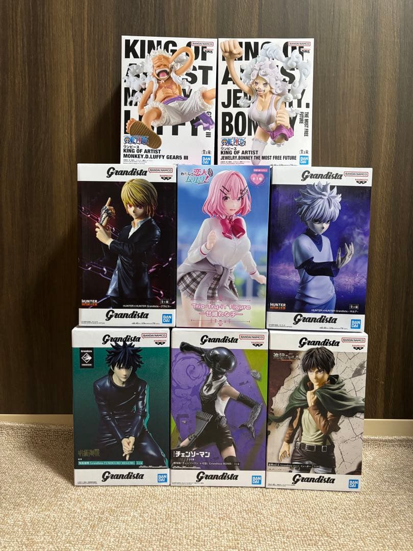 チェンソーマンGrandistaフィギュア8体まとめ売り - メルカリ