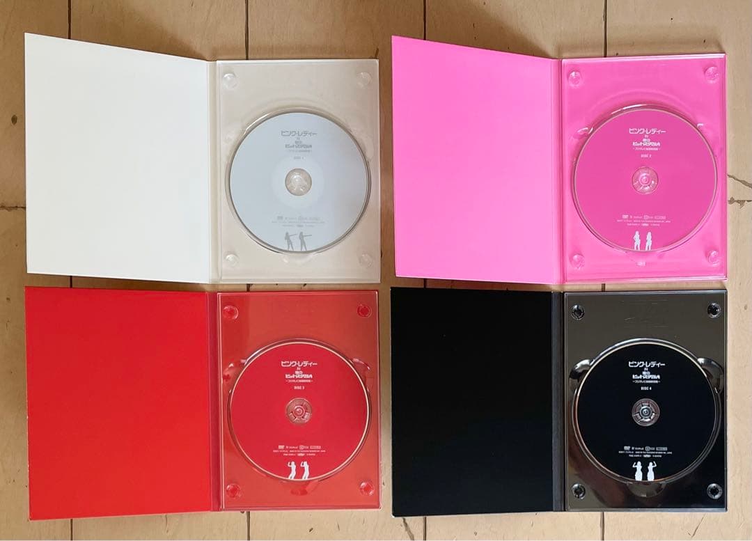 ★秘蔵盤【ピンクレディー IN 夜のヒットスタジオ～フジテレビ秘蔵映像集4枚組】