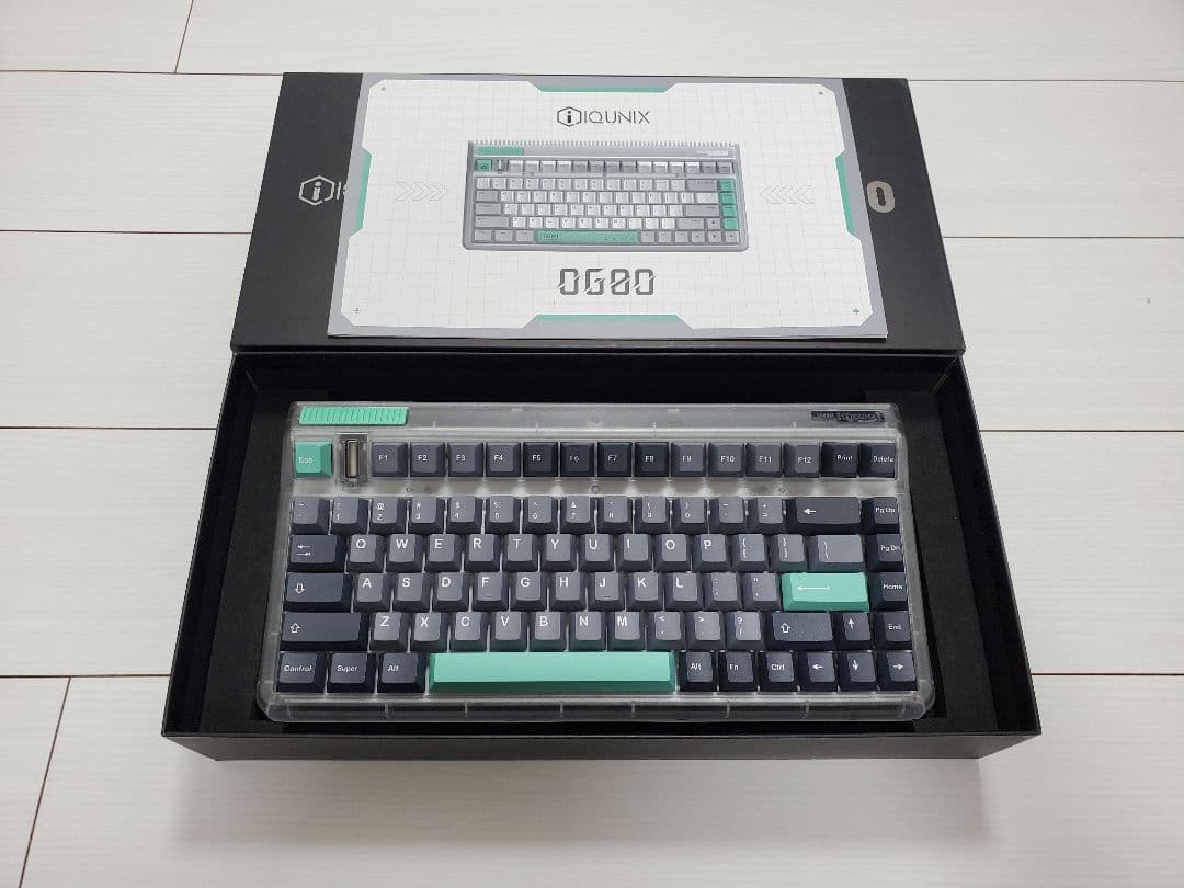 IQUNIX OG80 メカニカルキーボード 【リニア】 iQunix OG80 メカニカルキーボード 有線 無線 US配列 75%サイズ