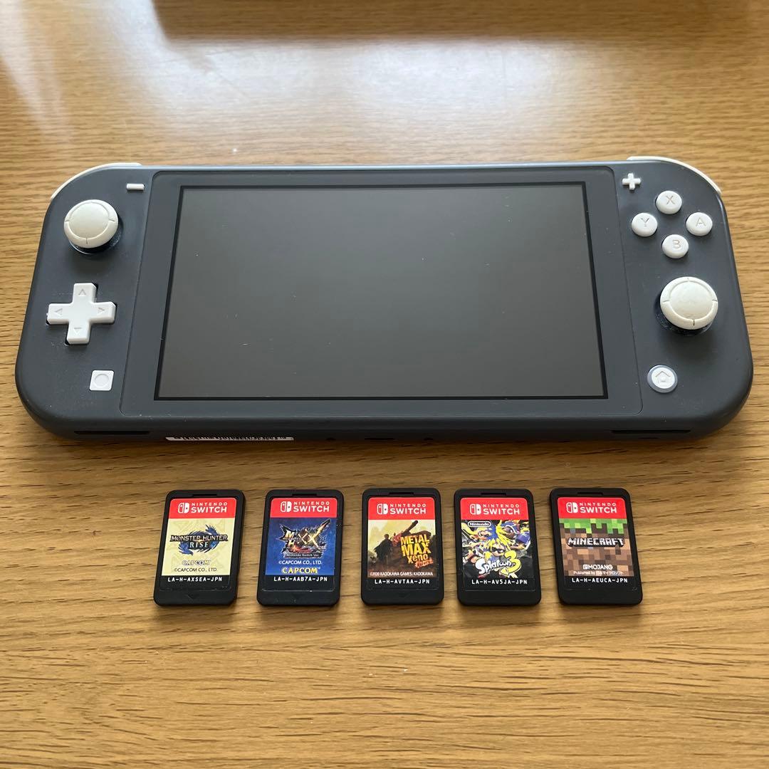 Nintendo Switch Lite グレー + ゲーム5本 新品 任天堂 Nintendo Switch Lite ターコイズ ライト : digitalisland