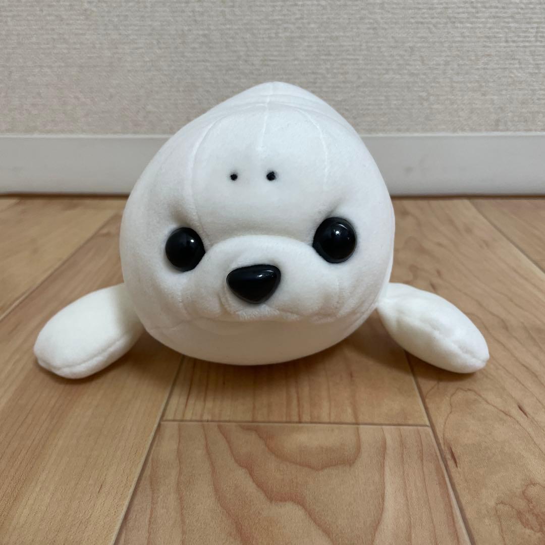 ハッピーマリン ぬいぐるみくじ アザラシ - メルカリ