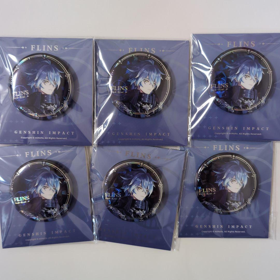 原神 フリンズ 缶バッジ 描き下ろし ナドクライ LunaⅠ - メルカリ