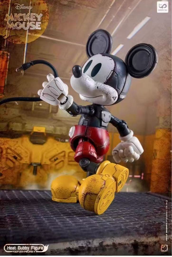 HeatBoys HB0069 ミッキーマウス　合金可動フィギュア　限定品 大河原邦男氏がデザイン！「超合金 ミッキーマウス」が予約受付開始