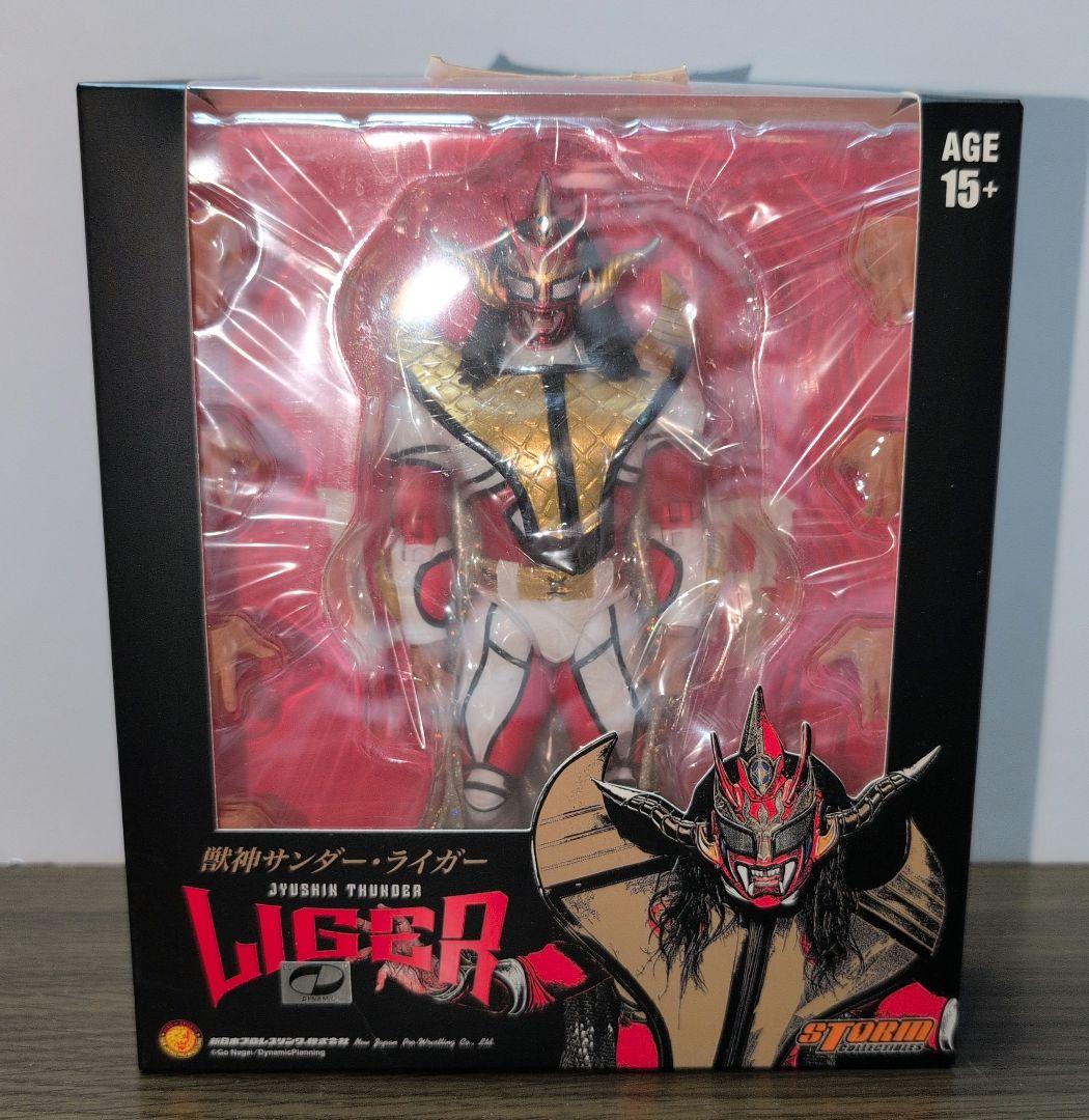 獣神サンダー・ライガー STORM Collectibles ノーマルVer. Amazon | 新日本プロレス アクションフィギュア 獣神サンダー