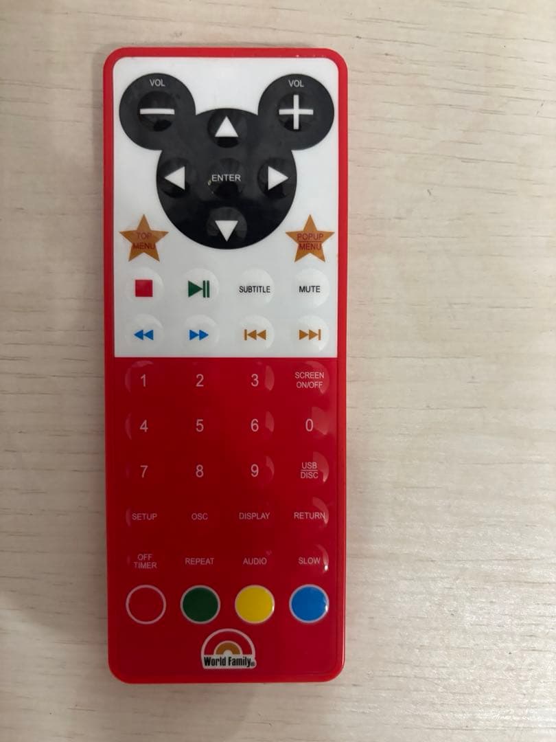 DWE ミッキーメイト ブルーレイメイト リモコン - メルカリ