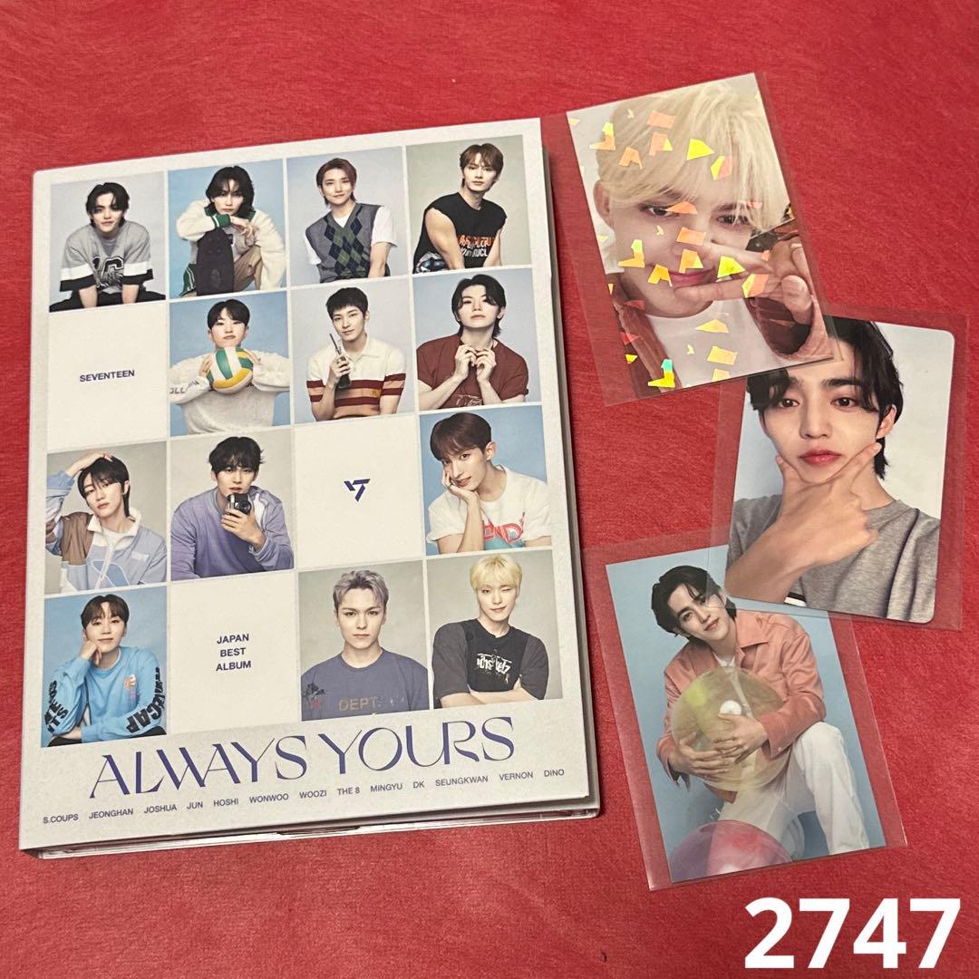 ALWAYS YOURS carat盤 SEVENTEEN JAPAN BEST ALBUM「ALWAYS-YOURS」 | SEVENTEEN Japan