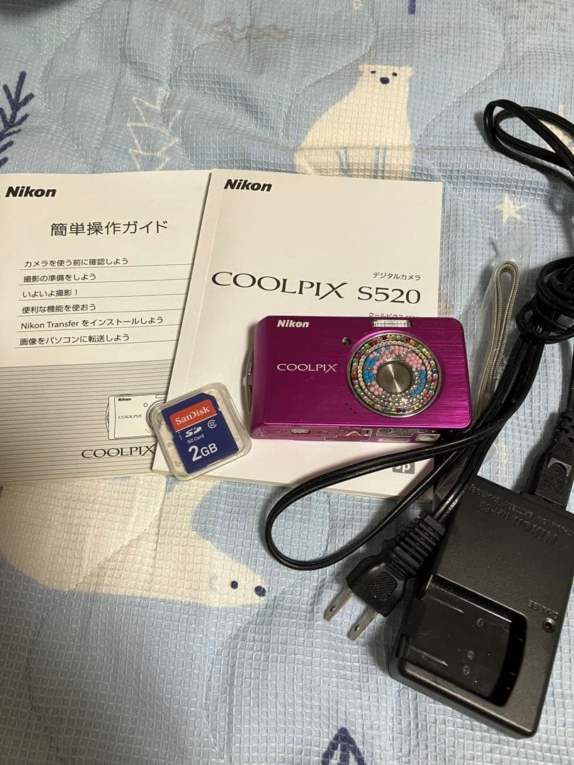 Nikon COOLPIX S520 パープル ニコン クールピクス - メルカリ