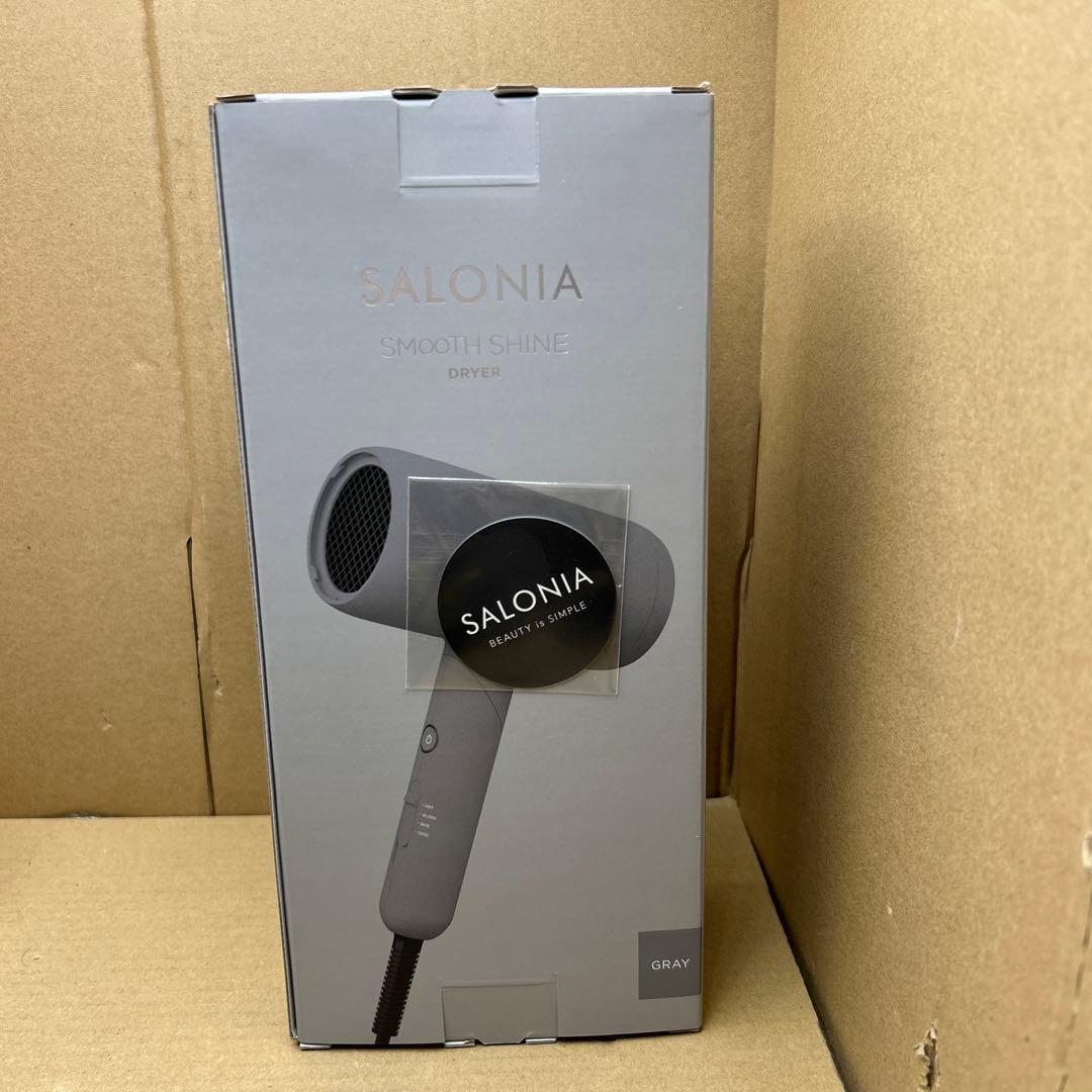 サロニア SALONIA スムースシャインドライヤー SAL23209GR スムースシャインドライヤー グレー SAL23209GR SALONIA｜サロニア