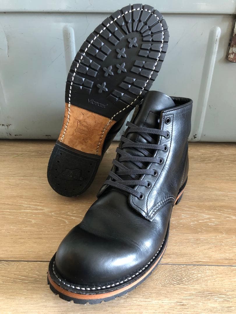 レッドウィング ベックマン 廃盤9014 ハーフソール交換済み 26cm箱付き