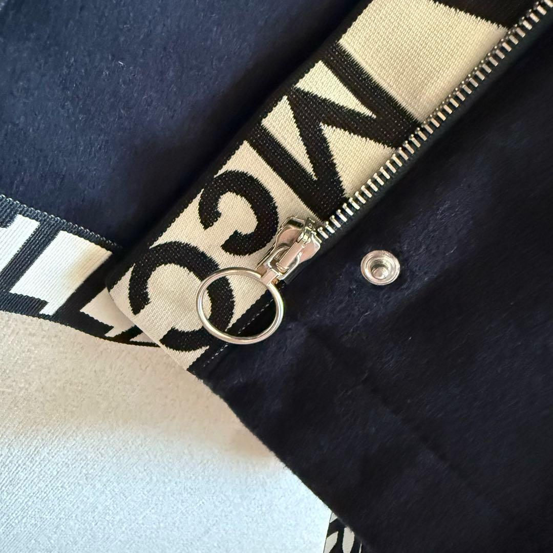 極美品☆ステラマッカートニー☆ロゴ入りポンチョ☆ウールお素材