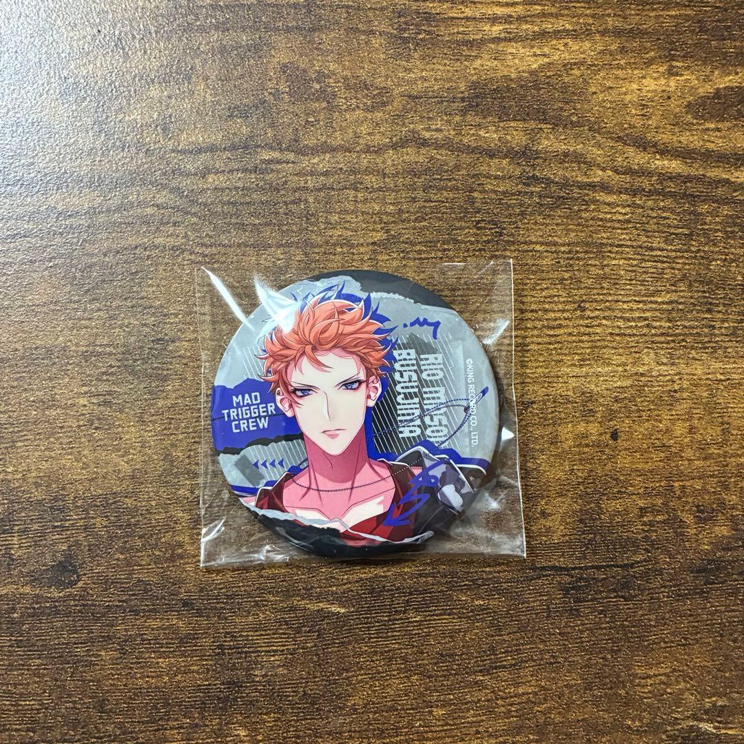 ヒプノシスマイク 毒島メイソン理鶯 缶バッジ - メルカリ