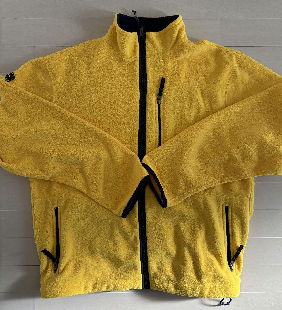 専用　　POLO SPORT ジップフリース 90's POLO SPORT ハーフジップ フリースJKT ネイビー 表記(L) USA製
