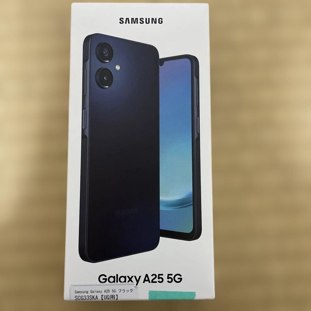 Samsung Galaxy A25 5G ブラック SCG33SKA - メルカリ