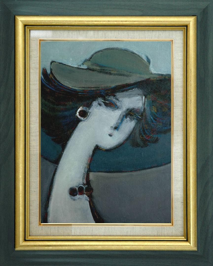 益田義信絵画油絵（8Fサイズ）