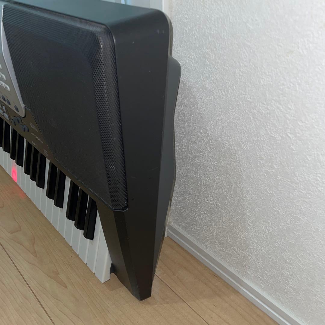 希少上位モデル美品 CASIO LK-301 BB 光ナビゲーション キーボード