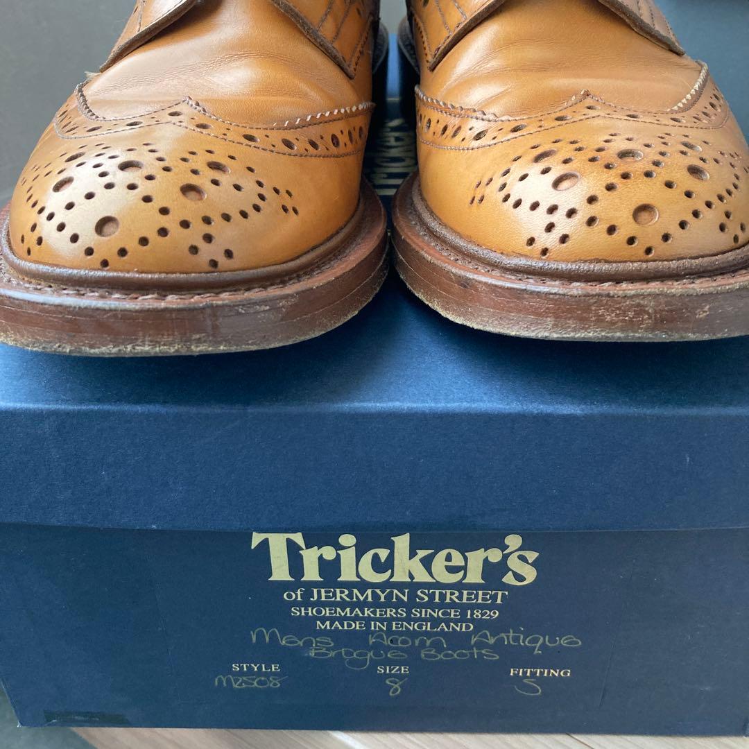 【期間限定値下げ】Tricker's ブローグブーツ 26.5cm