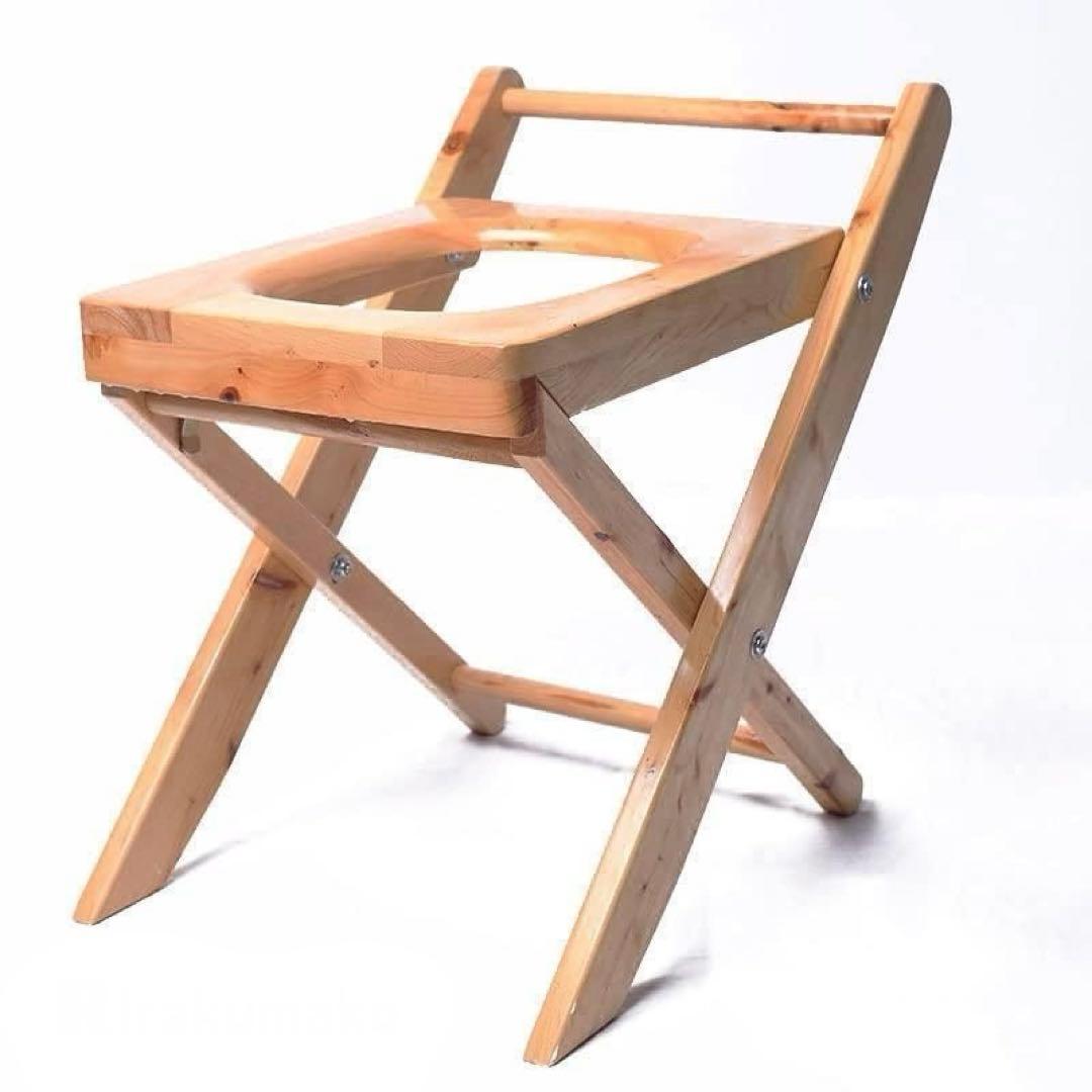 よもぎ蒸しセット・ポータブルトイレ・座浴器・よもぎ蒸しイス・温座浴器 Amazon.co.jp: よもぎ蒸しセット ポータブルトイレ無垢材 背もたれ付き