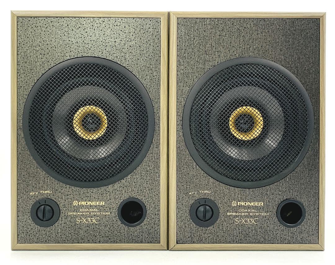 希少 美品 PIONEER S-X33C パイオニア 同軸スピーカー - メルカリ