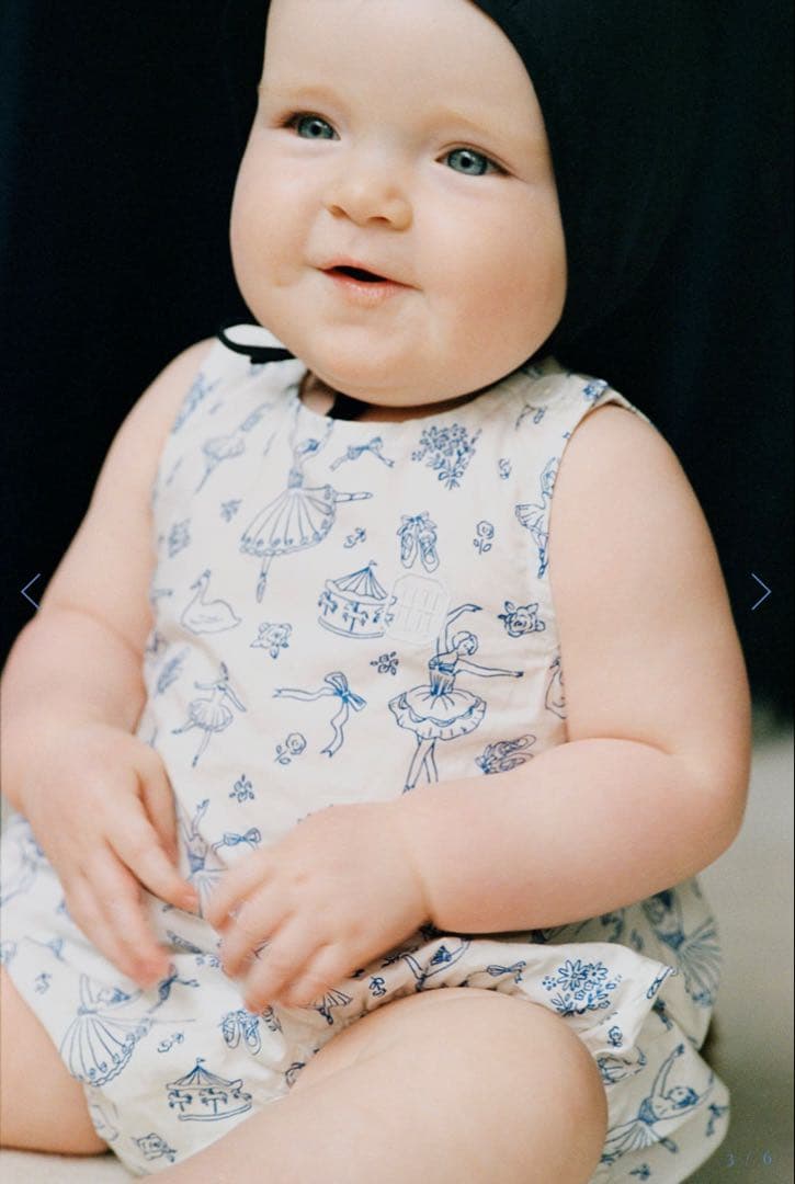 house on the hill (Ballet)60cm ロンパース・カバーオール house on