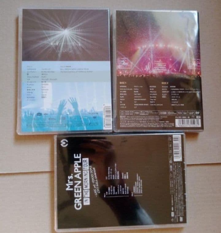 新品未開封 Mrs.GREEN APPLE DVD 3作品