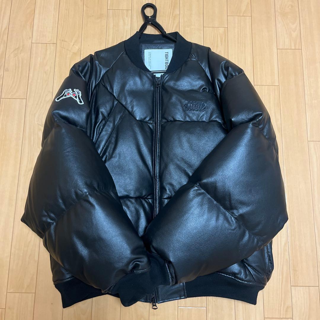 ち*び様 TIGHTBOOTH TBKB LEATHER MA-1 DOWN J TIGHTBOOTH / TBKB LEATHER MA-1 DOWN JKT