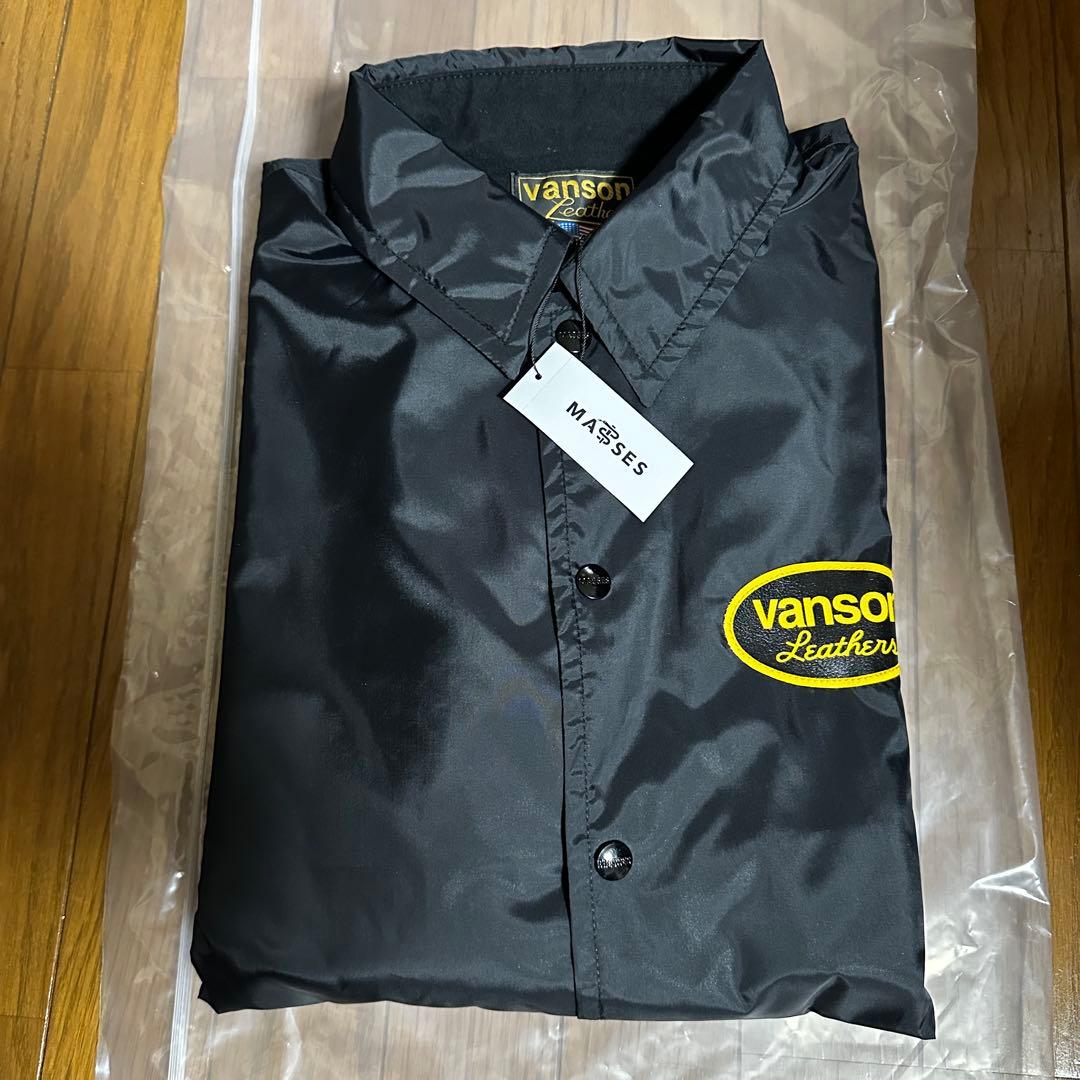 キムタク着MASSES × VANSON Leathers NYLON JKT - メルカリ