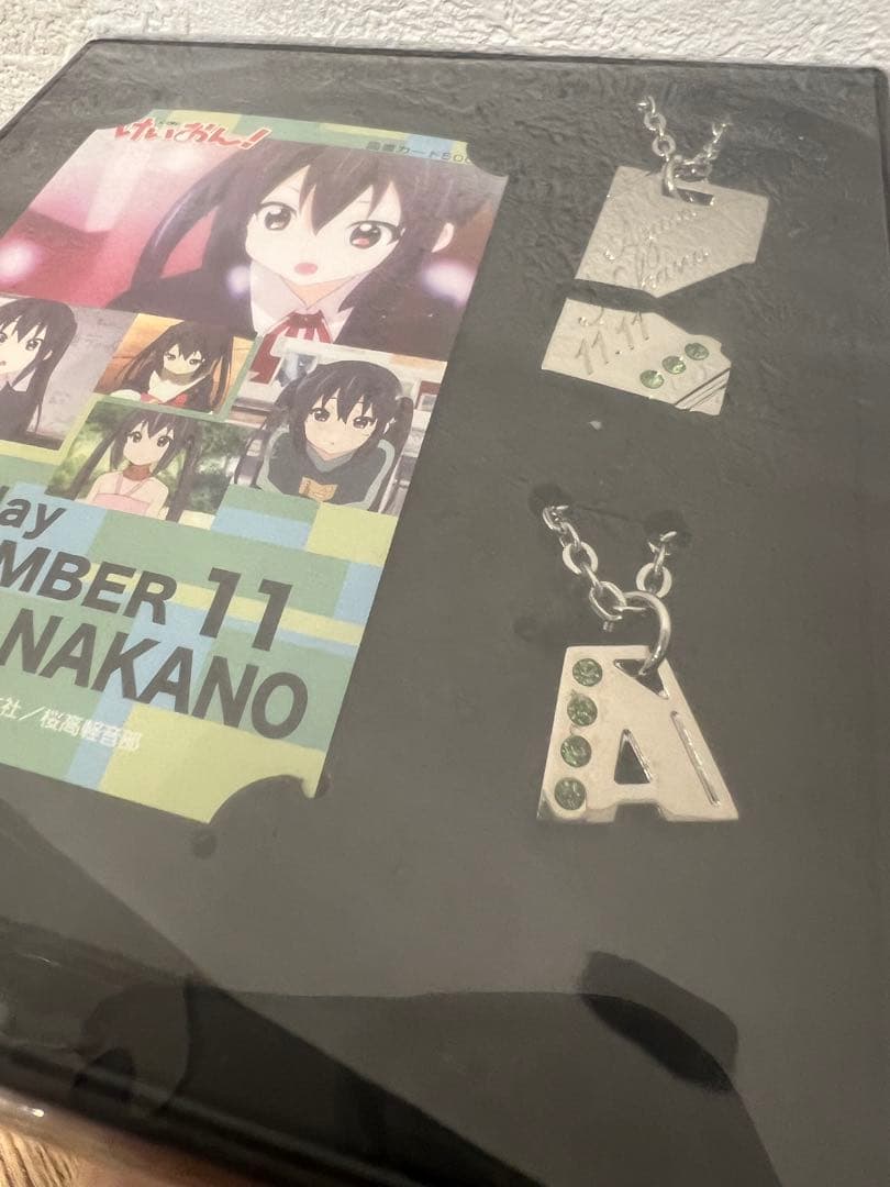 けいおん！ K-ON! 中野梓 birthday ネックレス2本セッ - メルカリ