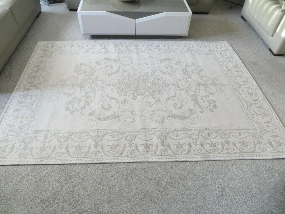 m*o様 ローラアシュレイ ジョゼッテ ドーヴグレー ラグマット 140 x 2 楽天市場】ローラアシュレイ ラグ（カーペット・マット・畳