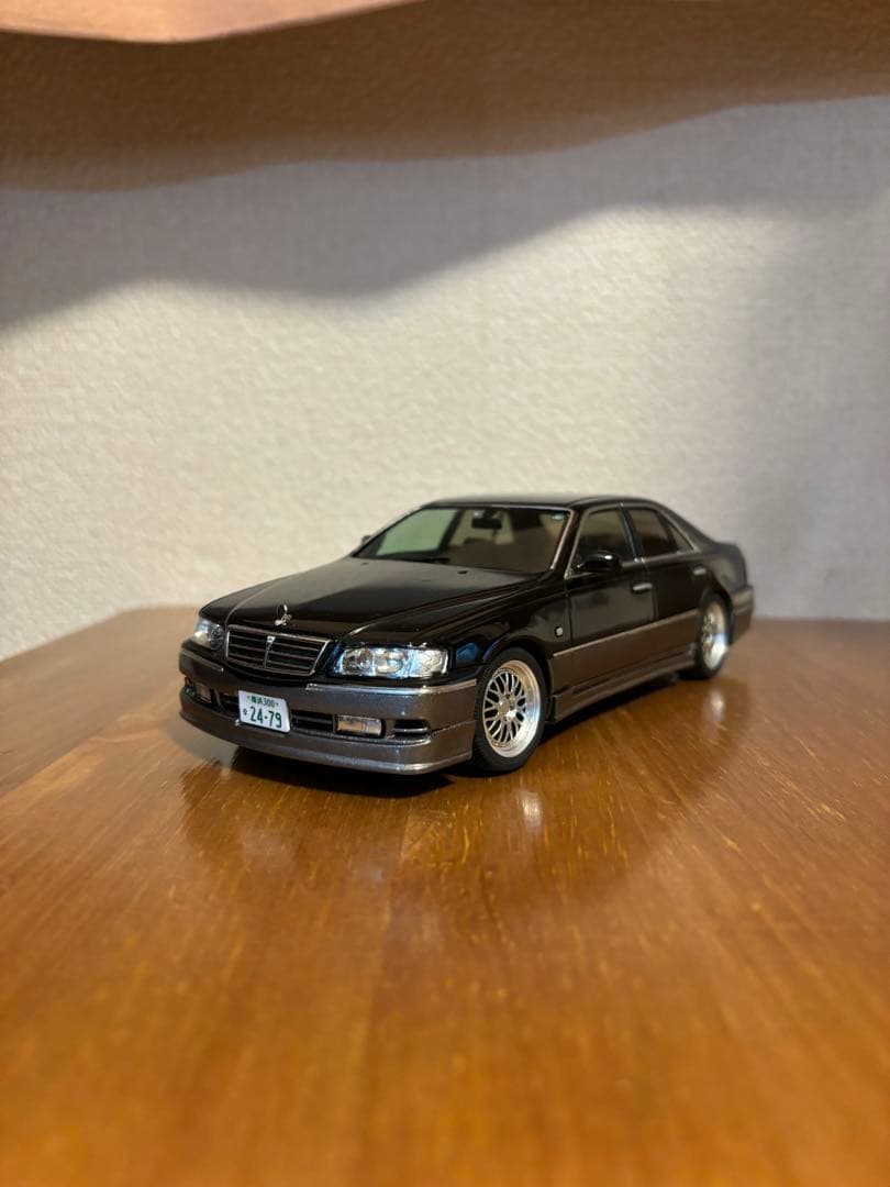 アオシマ アンクエルション 日産シーマ Y33 1/24完成品 - メルカリ