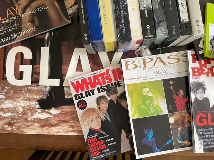 【いろいろてんこ盛り～】GLAY　グレイ　にまつわる ”モノ” たち　(^^♪