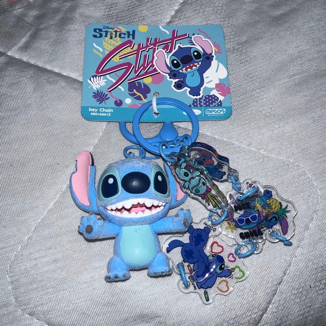 ディズニー スティッチ キーホルダー - メルカリ
