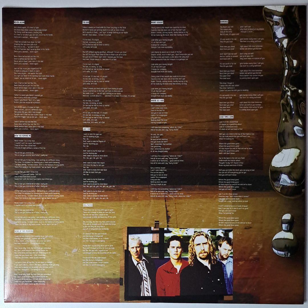 シュリンク付 Nickelback Silver Side Up LP レコード