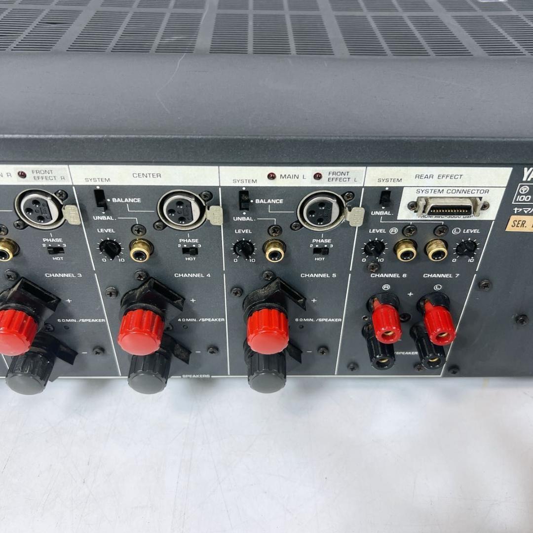 YAMAHA ヤマハ AVM-3000 パワーアンプ 7ch - メルカリ