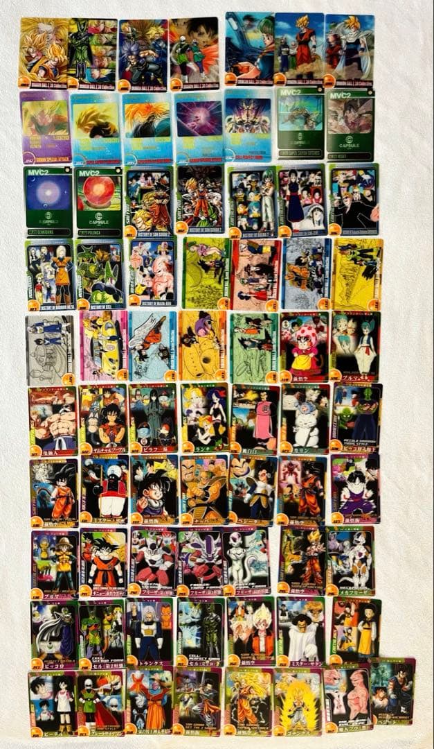 森永 ドラゴンボールZ ウエハースカード 第2弾 まとめ売り 71枚 - メルカリ