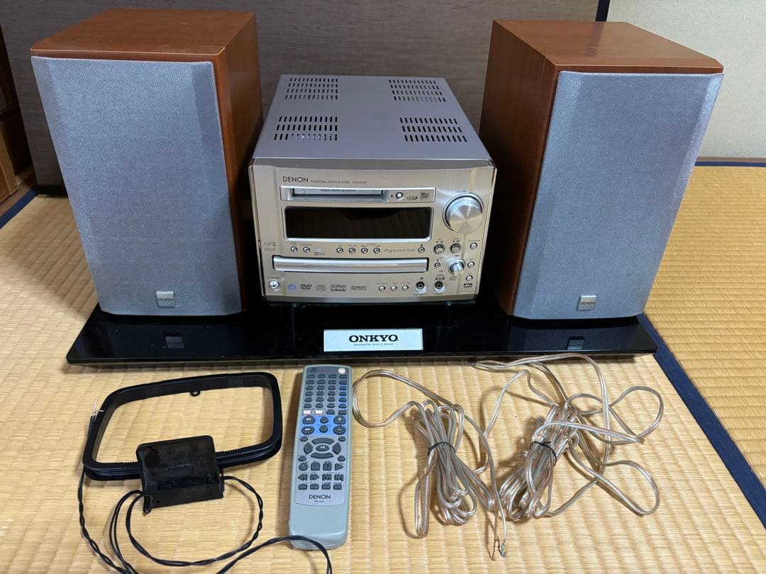 デノン DENON D-MG55DV ONKYO 台付きセット ジャンク品 - メルカリ