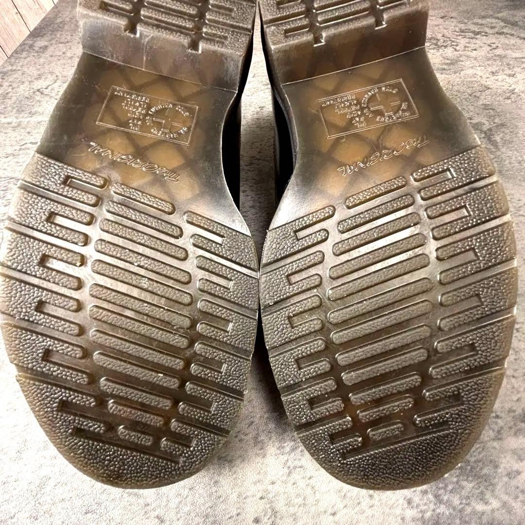 美品】UK8 (27cm)ドクターマーチン 1461 WS ホワイトステッチ - メルカリ