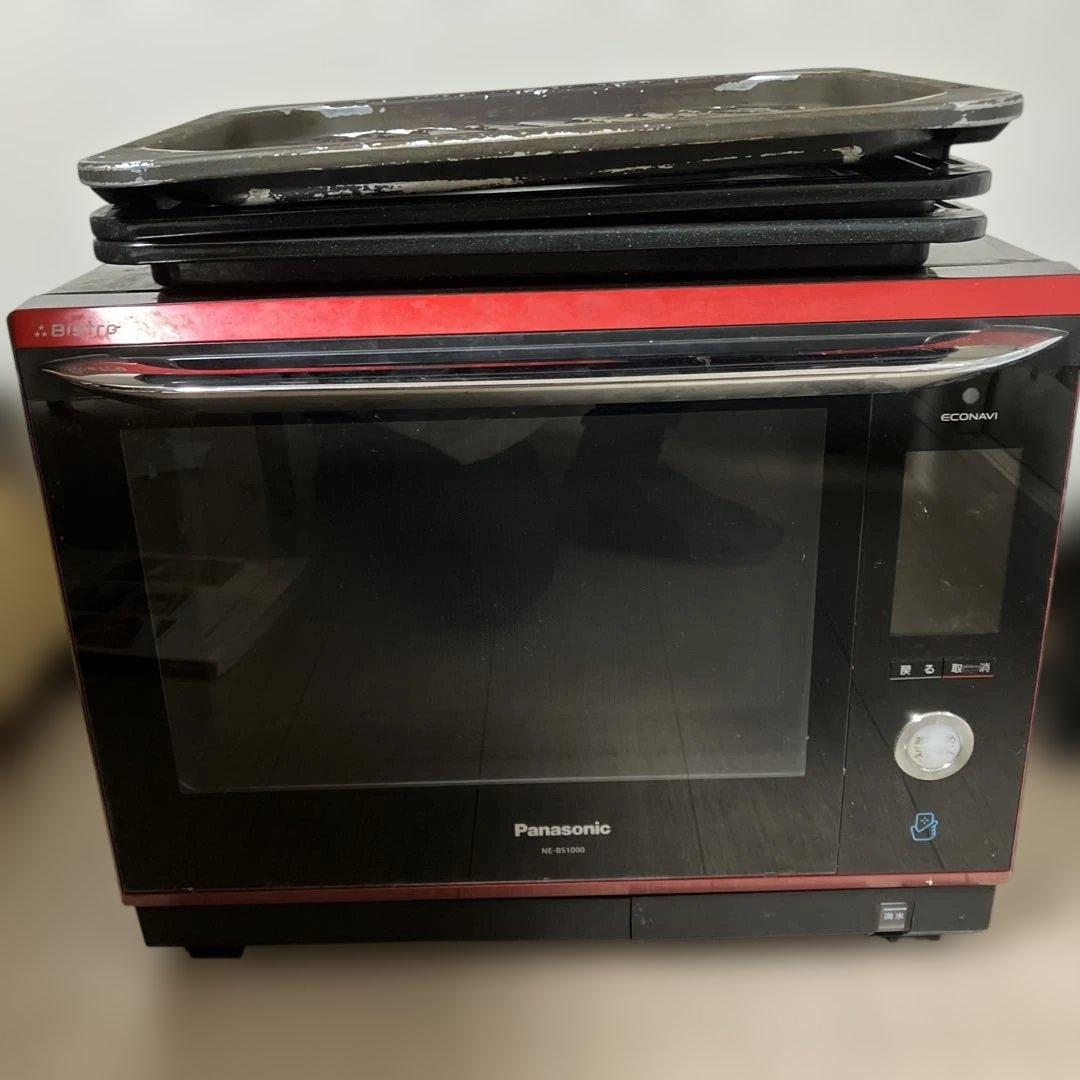 Panasonicスチームオーブンレンジ NE-BS1000-RK - メルカリ