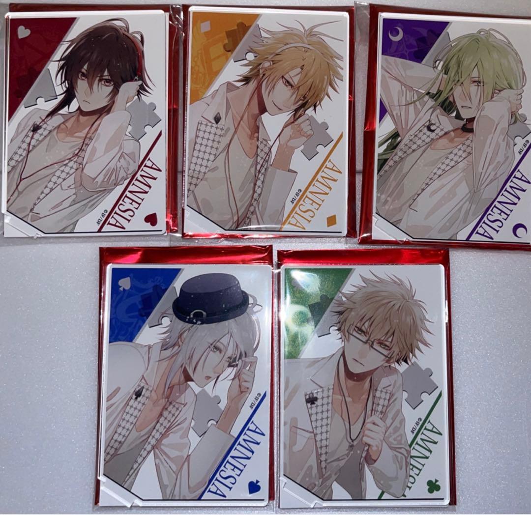 アムネシア ランダムカード型アクリルスタンド コンプリート - メルカリ