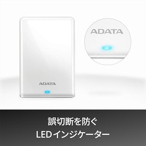 エイデータ】 外付けハードドライブ 2TB HV620S ブラック USB 3 - メルカリ