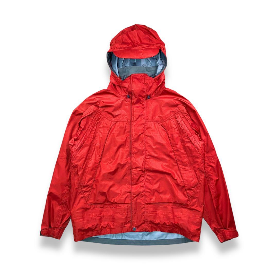 00s Y2K NIKE ACG ナイキ ナイロンシェルジャケット 赤 テック - メルカリ