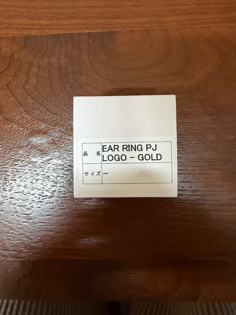 新品】pointless journey ロゴ ピアス ゴールド 常田大輝 - メルカリ