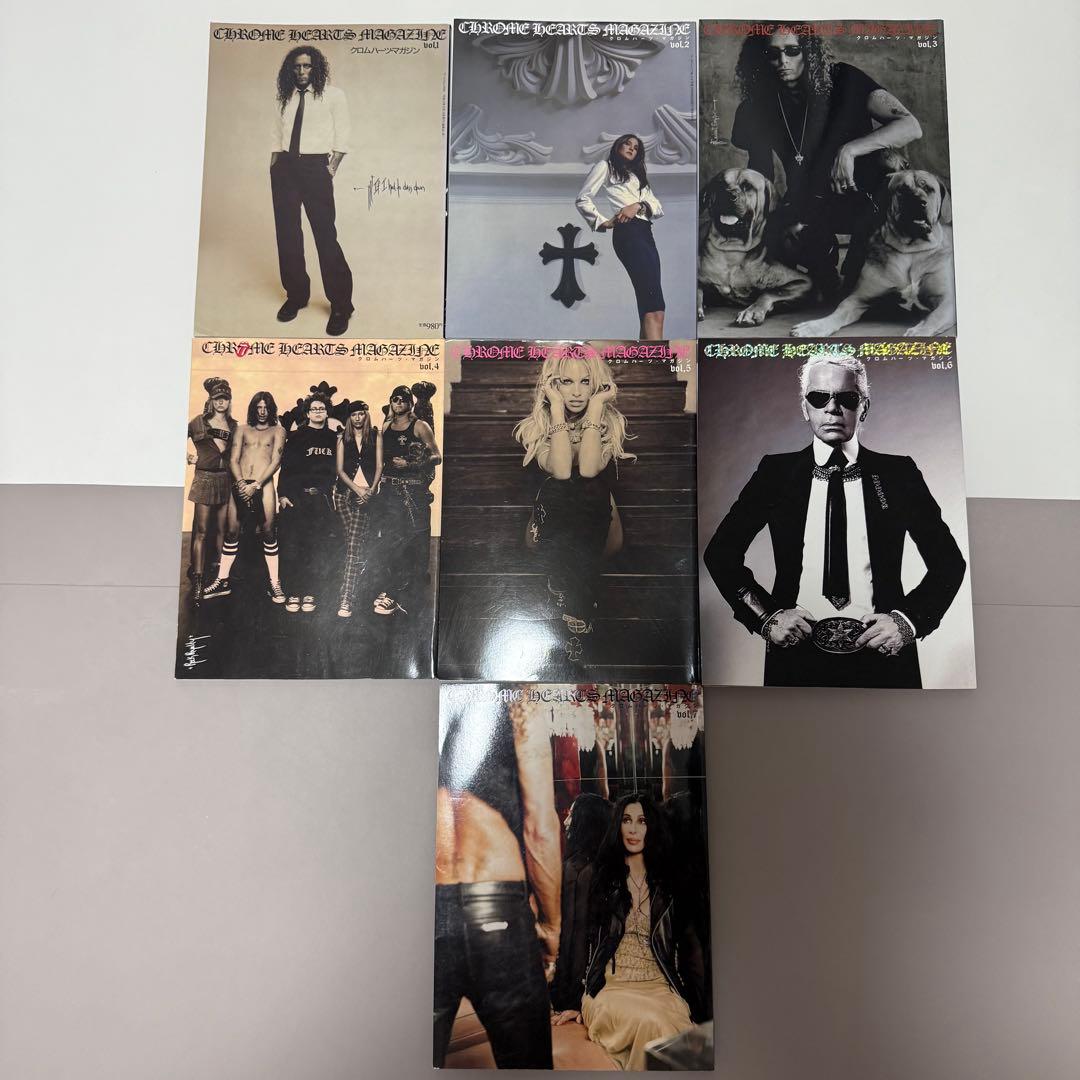 クロムハーツ　CHROME HEARTS MAGAZINE vol.1-7